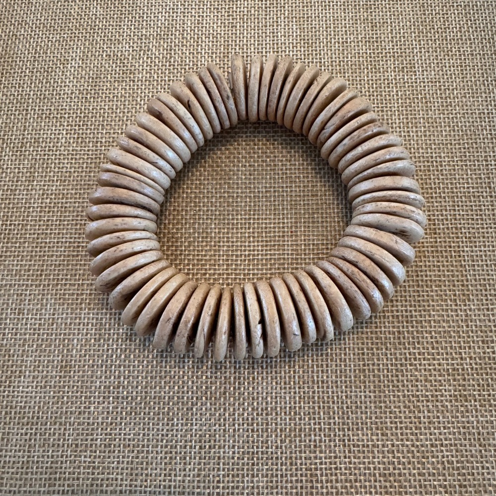 Beige Stretch Bracelet